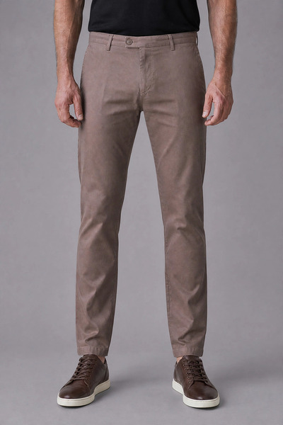 Bisse Brown Jogger 4-Pocket Pants