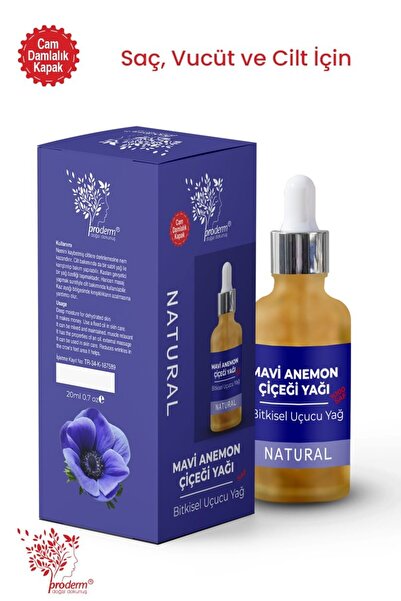 Mavi Anemon Çiçeği Yağı