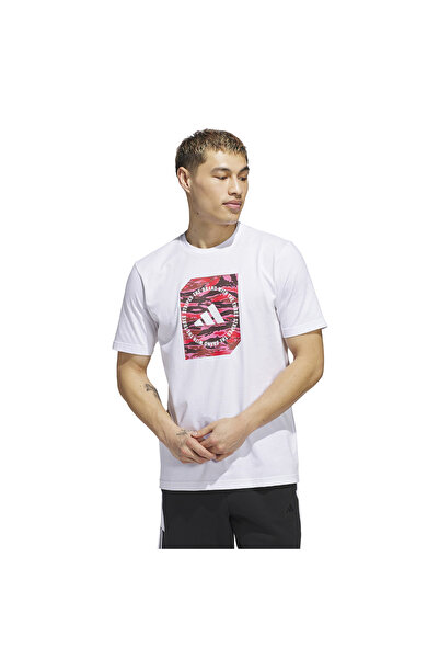adidas Αθλητικά ρούχα M C CAMO BOX T JI6763 Λευκό