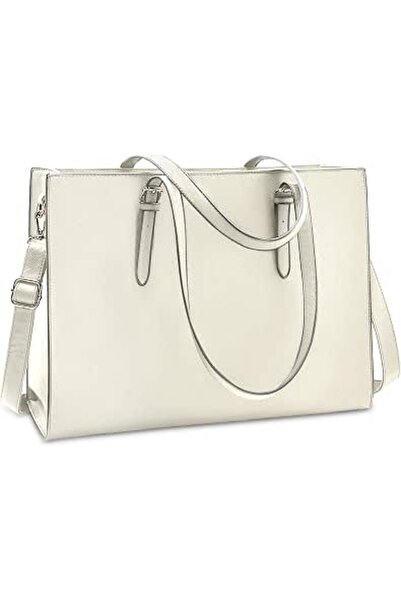 NUBILY Laptop Bag for Women Waterproof Lightweight Leather 15.6 Inch Computer...