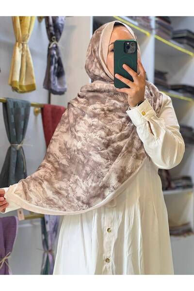 erabel scarfs Desenli Bambu Kraş Şal