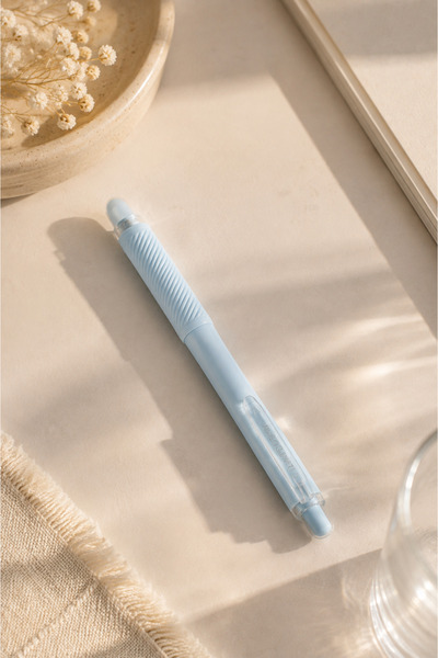 StudyEra Bebek Mavisi Pastel Premium Jel Kalem 0.7 mm Yumuşak Tutuşlu