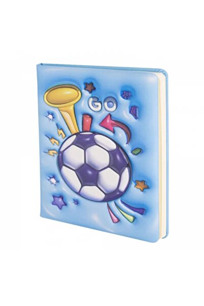 İpek Arya 3D Sponge Embossed Commemorative Daily Memory Notebook 14 × 21 cm 8...