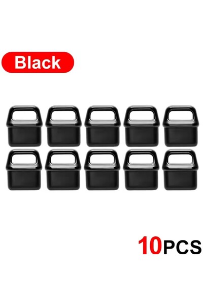 Choice10 10Pcs Black Type C Charging Port Protector Stopper Cap Cover DIY Dus...