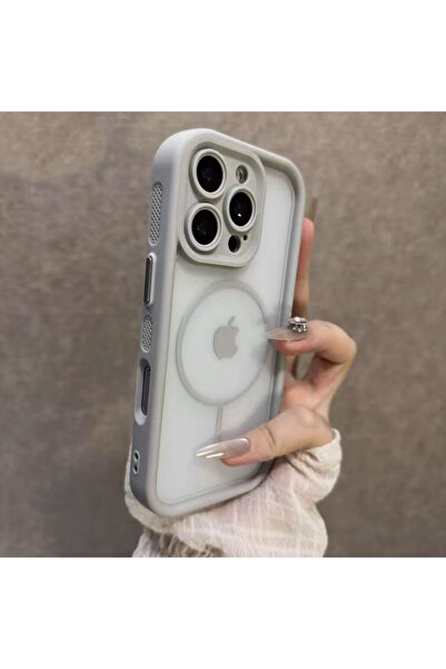 Choice iPhone 15 Pro Gray Luxury Matte For Magsafe Transparent Phone Case For...