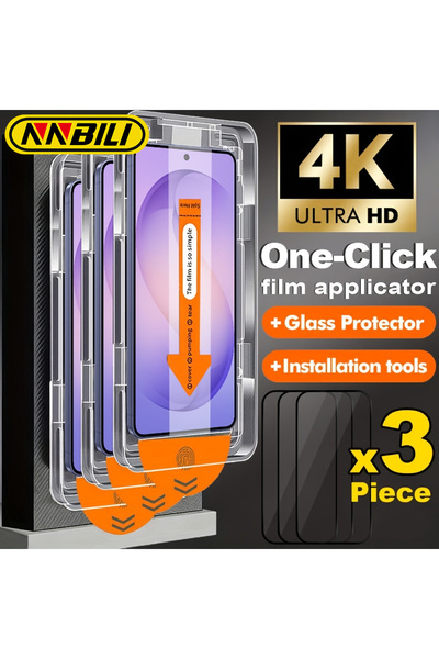 Choice8 Galaxy A35 5G High Definition 3 Pieces NNBILI 3pcs HD Tempered Glass ...