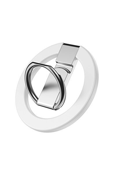 Choice1 White AIPEKE Magnetic Phone Finger Holder Magsafe Ring 360° Rotation ...