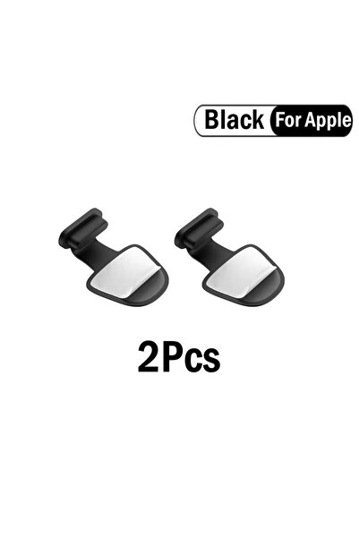 Choice5 2Pcs-Black-ios 2/4/6PCS Charging Port Anti-Dust Dirt Plug for IPhone ...