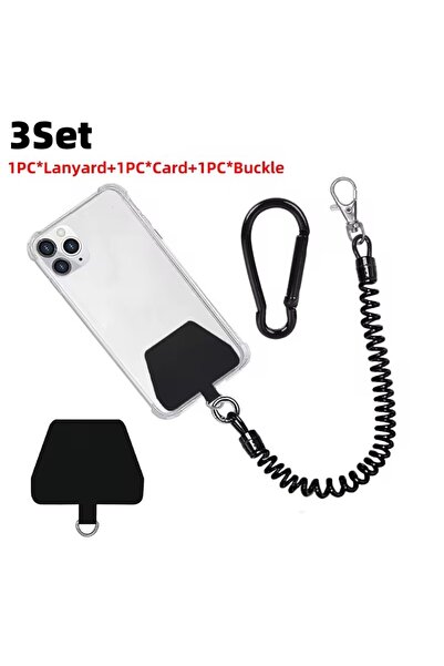 Choice3 3SETS Adjustable Anti-Lost Phone Strap with Clip, Durable Universal P...