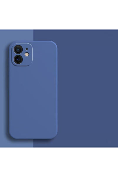 Choice iphone 11 Blue Liquid Silicone Protective Phone Case For iphone 11 12 ...