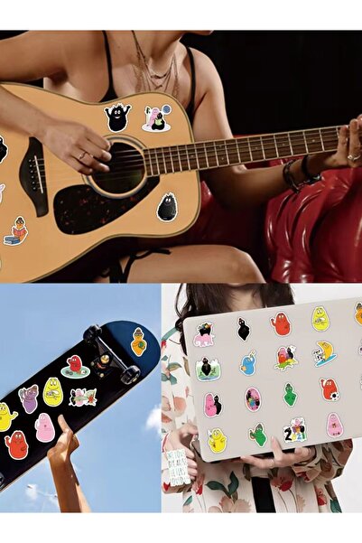 Choice 50pcs random 50Pcs Barbapapa Graffiti Stickers Water Bottle Laptop Pho...
