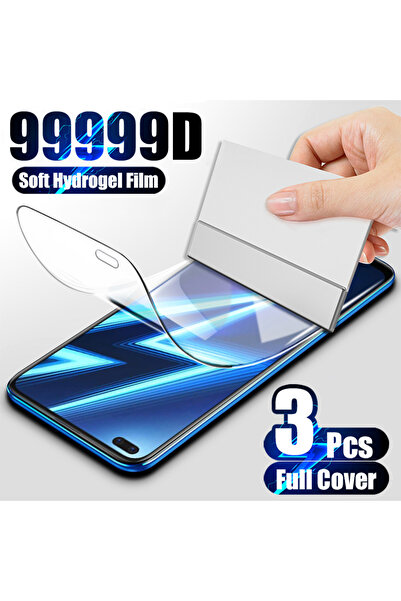 Choice15 3Pcs Hydrogel Film For Realme X50 Pro 3PCS Hydrogel Film For 10 GT N...