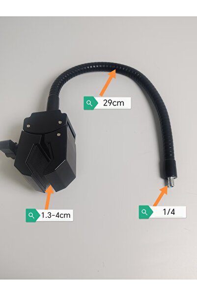 Choice4 QJ-1 Universal Large Fixture 360 Degree Camera Bracket with Metal Fle...