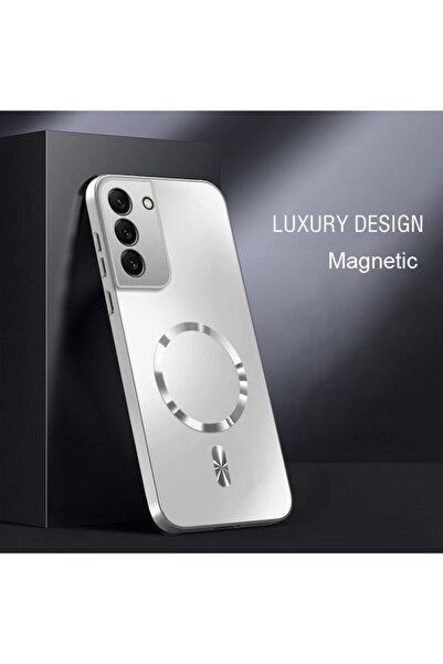 Choice8 Galaxy S25 Sliver AG Magnetic Matte Silicone Case For S26 S25 Edge S2...