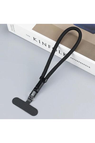 Choice7 Black Universal 360° Rotation Cell Phone Lanyard For iPhone For Phone...