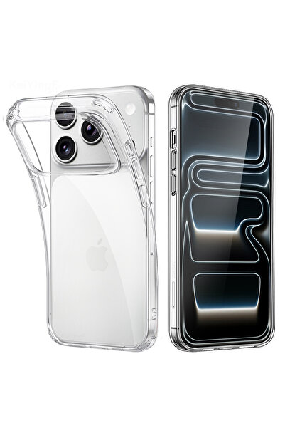 Choice15 iPhone17 Pro macroporous ﻿Transparent Silicone Phone Cases For iPhon...