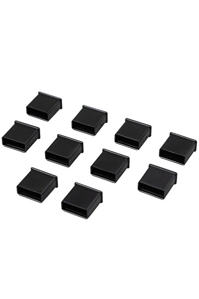 Choice1 Black USB Male Dust Plug Standard USB Data Cable Dust Cover USB-A Cha...