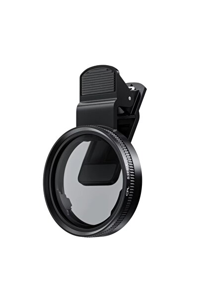 Choice Black 52MM Circular Universal Portable Polarizer Camera Lens Clip CPL ...