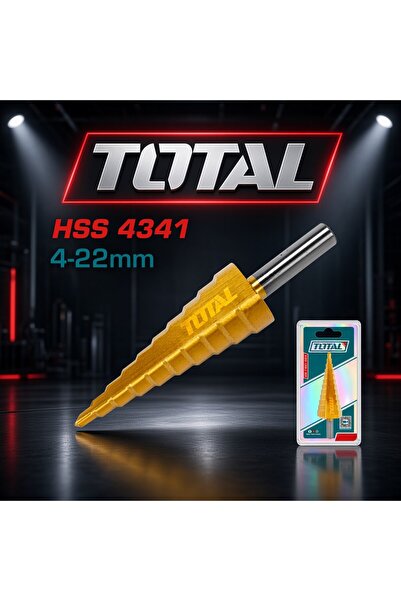TOTAL Tac7542201 Kademeli Matkap Ucu 4-22