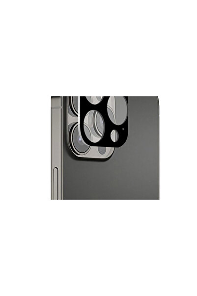 Lito S+ Προστατευτικό Γυαλί Κάμερας - iPhone 13 Pro / 13 Pro Max - Μαύρο
