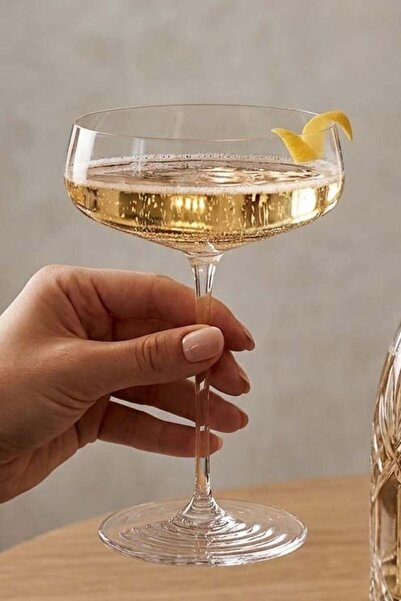 Paşabahçe Nude Tom Dixon Crystal 4-Piece Cocktail Glass 16333501 245Cc