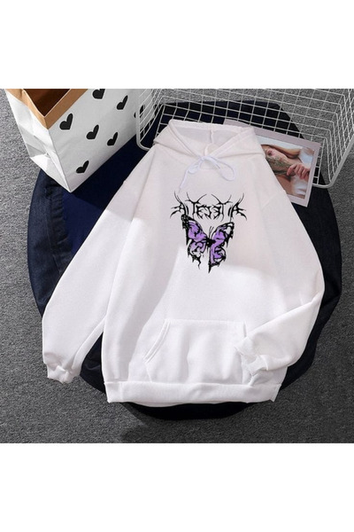 bellanova Unisex Printed Hooded Sweatshirt
