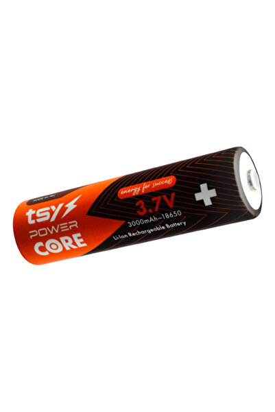 TSY POWER Baterie Core Lithium-Ion 18650, 3.7V, 3000mAh TSY-CORE-3000