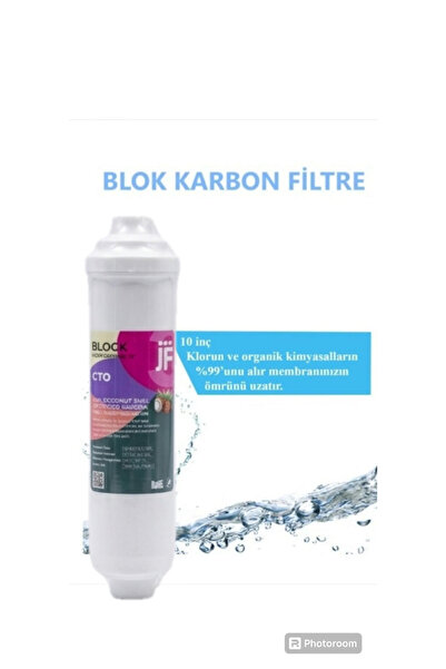 Esli Jf inline Su Arıtma Filtresi Jammy Filtre 5'li Set LG chem membran NSF FDA ONAYLI