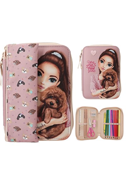 Top Model by Depesche Top Model Kitty Doggy Dolu Pencil Case with Dog Design ...