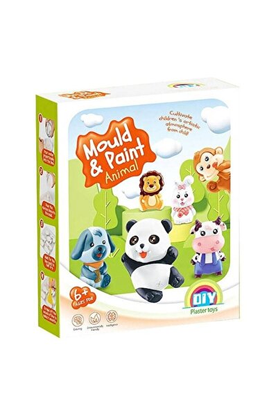 OEM Set de joc educativ creativ cu forme și vopsea, figurine magnetice cu ani...