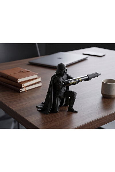 Nokta Lab Darth Vader Kalemlik - Özel Tasarım Masa Üstü Kalemlik - Darth Vade...