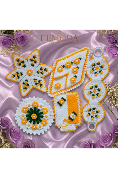 Femoda Çeyizlik El örgüsü lif seti