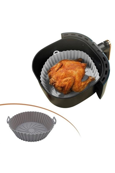 Mercansa Colorful Heat Resistant Washable Silicone Oven and Airfryer Round Co...