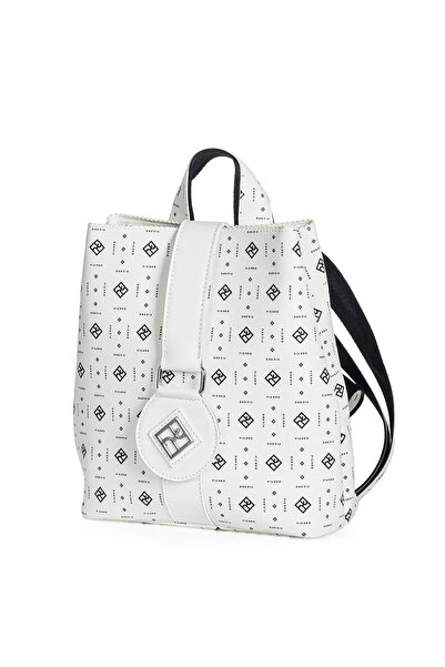 Pierro Accessories Γυναικείο Σακίδιο πλάτης 90880PM07 Λευκό