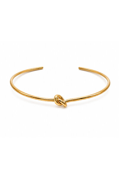 Venus Design Steel Knot Choker Necklace