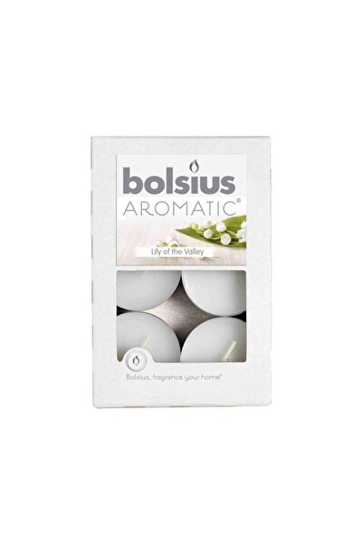 Bolsius Set 6 x 6 Lumanari Pastila Lacramioara