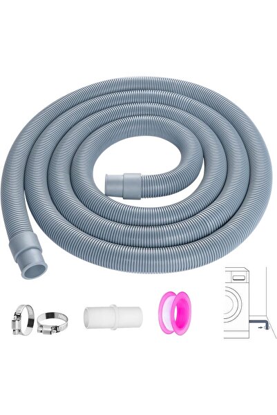 OtherMax Furtun de evacuare masina de spalat rufe si vase, set extensie unive...