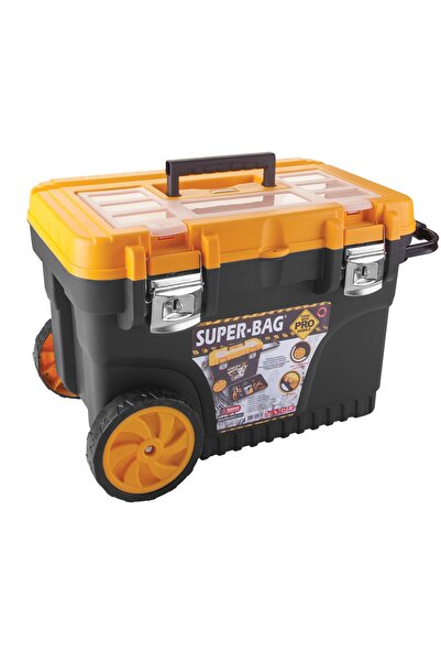 YANARLAR SUPER BAG Promobil Tekerlekli Takım Çantası Metal Saplı – Profesyone...
