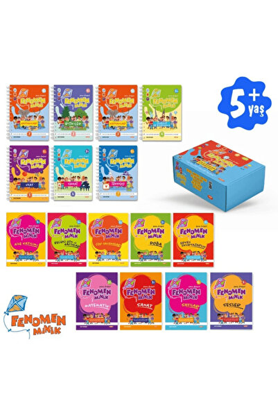 Kurmay Yayınları Fenomen Minik – İğde ve Ladin Öğrenci Seti (5+ Yaş) (17 Kita...