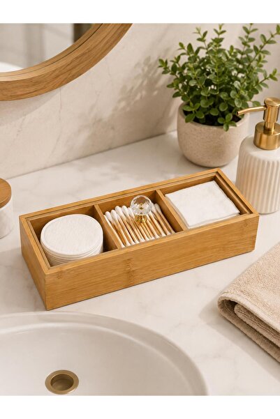 ALBETTO Bamboo Organizer Box, Jewelry Storage Box Acrylic Cover Bmb119