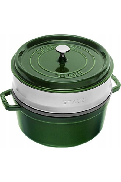NO BRAND Staub La Cocotte Oală rotundă din fontă, tip Dutch Oven, cu vas inte...