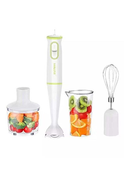 SOKANY Multi Function 4 in 1 Portable Electric Juicer Electric Hand Stick Ble...