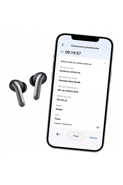Audiocore Air 1 PRO Negru ANC Căști wireless Bluetooth intraauriculare