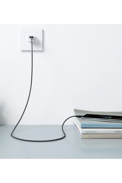 NO BRAND Cablu USB Anker 322 USB-A la USB-C 0.9m negru