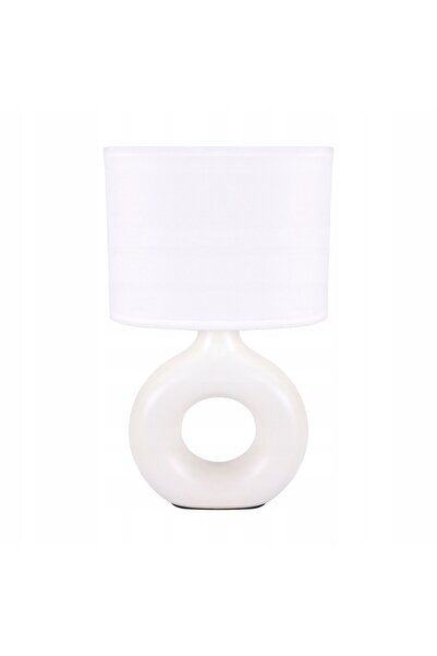 NO BRAND Lampă de masă, lumină de noapte GOLF 25W E14, albă, IDEUS