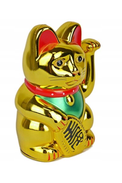 NO BRAND Pisica Maneki-Neko, statuetă chineză a norocului, 27 cm