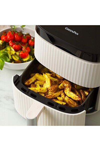 NO BRAND Friteuză cu aer cald GreenPan 5l Silhouette crem