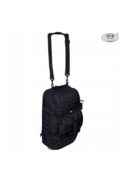 NO BRAND Geantă de voiaj multifuncțională, rucsac tactic DUFFLE MFH 48L - Negru