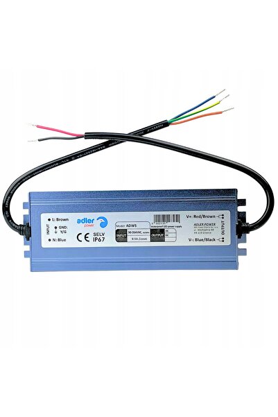 adler Sursă de alimentare externă 230V la 24V CC 4.15A 100W Impermeabilă Tens...