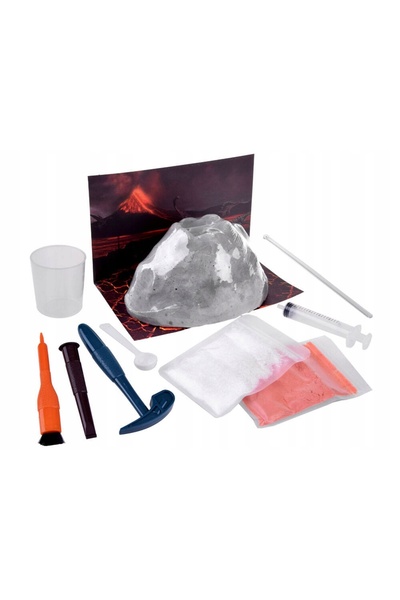 Jokomisiada KIT EDUCAȚIONAL VULCAN EXPLOZIV SĂPUNGERI DE DINOZAUROI EXPERIMEN...